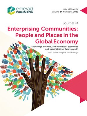 cover image of Journal of Enterprising Communities: People and Places in the Global Economy, Volume 14, Number 1